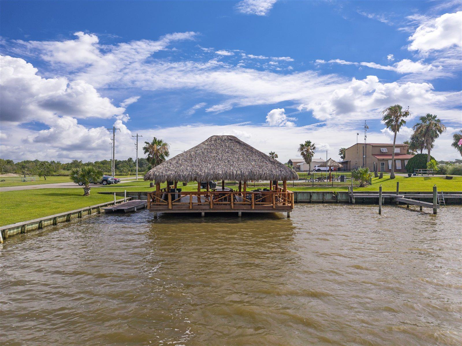 Massive 3,500 Sq. Ft. Overwater Thatched Palapa Pavilion